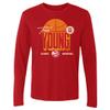 500 LEVEL Trae Young Atlanta Hawks Long Sleeve Shirt - Trae Young Atlanta Hawks Label WHT (Red, XX-Large) view 1