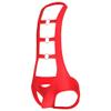 JEKE-DG Men's Jockstrap Leotard Underwear Wrestling Singlet Jumpsuits Touch Lightweight Bodysuit With O Ring (X-Large,Red-1pc)
