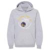 500 LEVEL NBA Steph Curry Golden State Warriors Player Ball Men's Hoodie (Gray, S) view 1