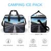 LFDSEPYM Cooler Bag Large Lunch Bag with Double Zipper Race Track Insulated Grocery Bag Reusable Lunch Box for Camping Beach view 2