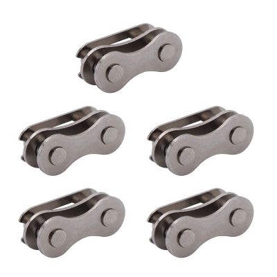 Aurgiarme 5Pcs Bicycle Chain Connectors Lock Quick Links Road Buckle Joint Buckle Link Connectors for Single Speed Bicycle Chain Link Kit Single Speed Chain Connecting Link Chain Repair
