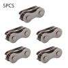 Aurgiarme 5Pcs Bicycle Chain Connectors Lock Quick Links Road Buckle Joint Buckle Link Connectors for Single Speed Bicycle Chain Link Kit Single Speed Chain Connecting Link Chain Repair view 3