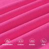 Auranso Girls Crop Tops Summer Short Sleeve Round Neck T Shirts Basic Tee for Kids Pink 13-14 Years view 3