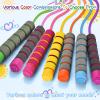 Adjustable Soft Skipping Rope - Kids to Adults, Toddler to Senior, Skin-Friendly Foam Handles, Flexible Exercise - Outdoor, Indoor view 2