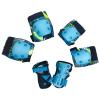 Castrap Creative Sports Protective Gear, Children's Skateboard Safety Six Piece Set, Anti Drop Ice Skating Protective Bicycle Equipment, Roller Skating Protective Gear (Blue,S:3Y-8Y)