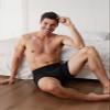 TIICHOO Mens Incontinence Underwear Washable with Absorbency Fly Front Leak Proof Boxer Briefs Pack of 5(M,5 Black) view 2
