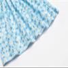 AIMAOMI Girls Bohe-mian Dresses Floral Sleeveless Rainbow Beach Sundress with Necklace Rainbow (Light Blue, 4-5 Years) view 4