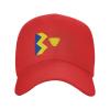 Adjustable Birmingham City Flag Baseball Cap Women Men Hat Truck Driver Baseball Caps Sun Hats Red view 2
