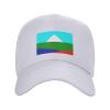 Adjustable Pehuenche Flag Baseball Cap Women Men Hat Truck Driver Baseball Caps Sun Hats White view 2