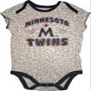 VF Minnesota Twins Infant Toddler Girl's 3-Piece Creeper Set - Soft 100% Cotton - Cute Team Spirit Outfits- 3 Designs (18 Months), Blue view 2