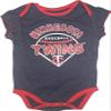 VF Minnesota Twins Infant Toddler Girl's 3-Piece Creeper Set - Soft 100% Cotton - Cute Team Spirit Outfits- 3 Designs (18 Months), Blue view 4