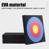 Archery Target for Backyard, 19.7in 10 Ring EVA Arrow Target, Portable Archery Arrow Target Moving Foam Target Hunting Practice Accessories for Outdoor Shooting Practice view 2