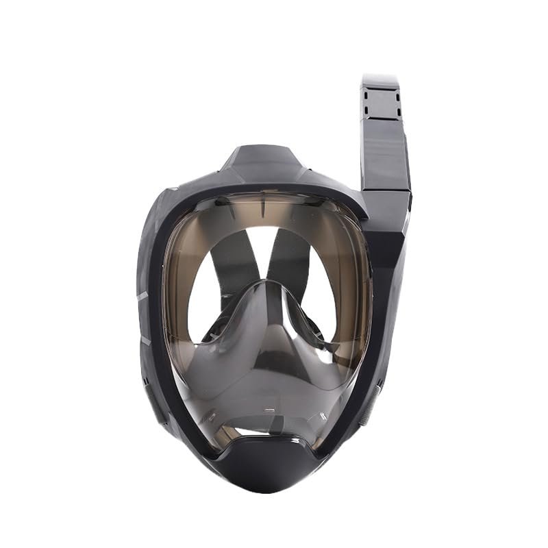 Diving mask Face Dry Snorkel Mask for Adults Anti Fog Prescription Lens Compatible Explore Underwater Adventures with Clarity (Black)