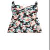 Avenue Women's Plus Size Twist Print Swim Dress, 22 view 4