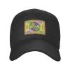 Adjustable Drapeau Peuples Autochtones de Guyane Baseball Cap Women Men Hat Truck Driver Baseball Caps Sun Hats Black view 2