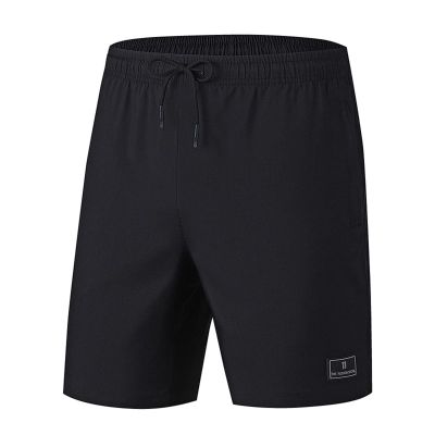 Ymosrh Running Short Pants Men, Casual Gym Short Pants Lightweight Athletic Workout Training Shorts for Men (L, Navy)
