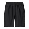 Ymosrh Running Short Pants Men, Casual Gym Short Pants Lightweight Athletic Workout Training Shorts for Men (L, Navy) view 2