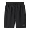 Ymosrh Running Short Pants Men, Casual Gym Short Pants Lightweight Athletic Workout Training Shorts for Men (L, Navy) view 3