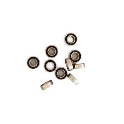 WAAZVXS 10Pcs S623 2RS 3X10X4mm Stainless Steel Bearing 623RS ABEC-7 Bearings 623 Fishing Reel Bearing