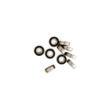 WAAZVXS 10Pcs S623 2RS 3X10X4mm Stainless Steel Bearing 623RS ABEC-7 Bearings 623 Fishing Reel Bearing view 2