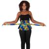 African Women Belt Printed Retro Wide Belt or Fashionable Shawl African Clothing Accessories view 1
