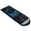 Axolotl Gamepad Sleeping Bag,3 Season Warm and Cool Weather Game Console Sleeping Bag for Boys Teens,Waterproof Lightweight Geometry Hexagonal Sleeping Bag for Traveling,Outdoors Camping,Blue,Black view 4