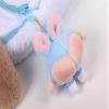 3Pcs Cute Plush Mini Backpack for Girls Cartoon Dog Kindergarten Schoolbag Kawaii Small Bookbag for Kids Girls Students Teen Toddler Casual Travel Daypacks (Blue Dog) view 4