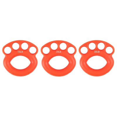 3Pack Finger Grip Circle Rehabilitation Training Finger Strength Grip Ball Massage Grip Equipment Stroke Hemiplegia Exercise Hand Strength