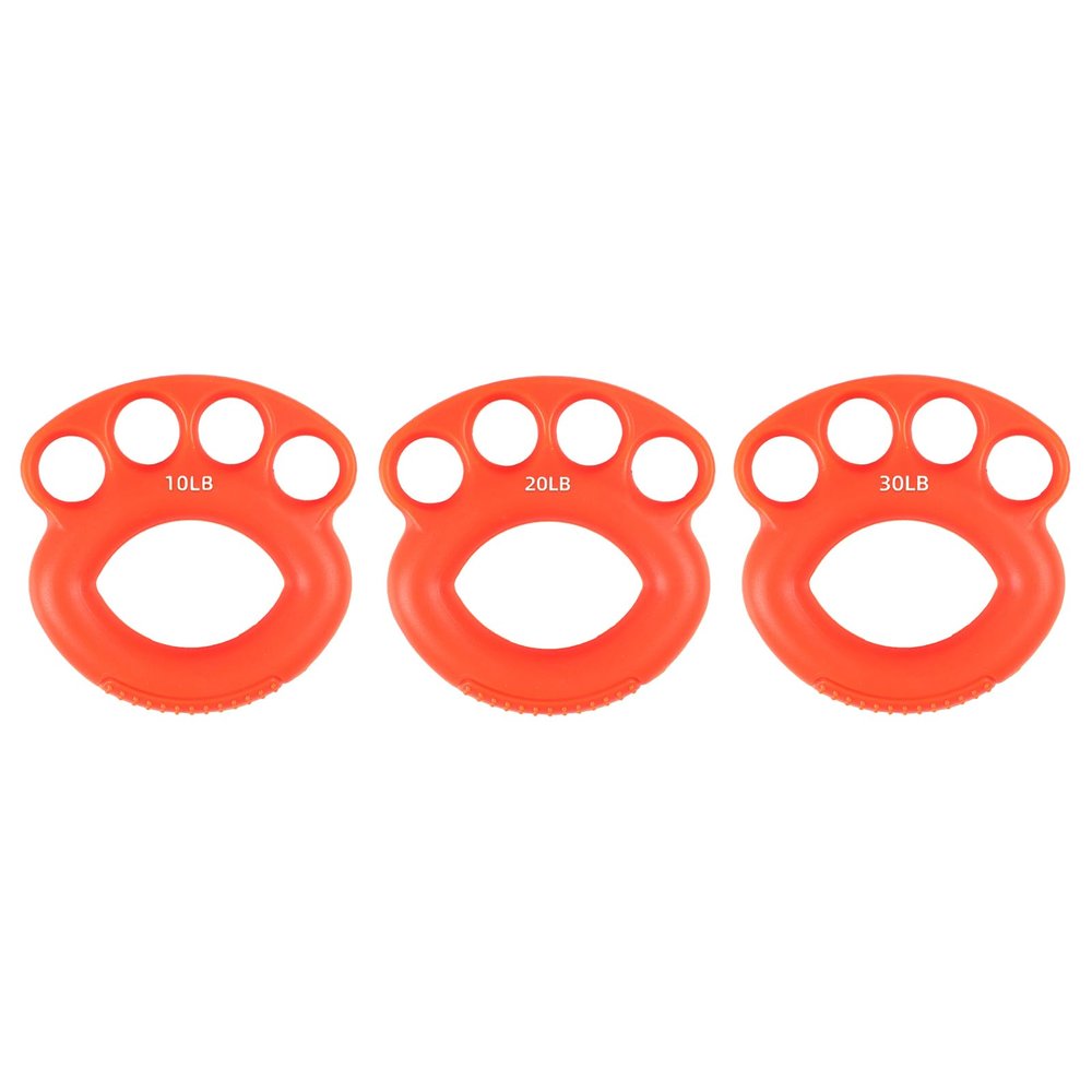 3Pack Finger Grip Circle Rehabilitation Training Finger Strength Grip Ball Massage Grip Equipment Stroke Hemiplegia Exercise Hand Strength