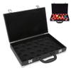 Estink Billiard Balls Storage Box, Portable Billiard Pool Ball Carrying Case Snooker Pool Carrying Case with Handle Accessory Billiard Equipment for Billiard Pool Balls, 22 Balls Capacity view 2