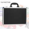 Estink Billiard Balls Storage Box, Portable Billiard Pool Ball Carrying Case Snooker Pool Carrying Case with Handle Accessory Billiard Equipment for Billiard Pool Balls, 22 Balls Capacity view 3