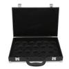 Estink Billiard Balls Storage Box, Portable Billiard Pool Ball Carrying Case Snooker Pool Carrying Case with Handle Accessory Billiard Equipment for Billiard Pool Balls, 22 Balls Capacity view 4