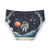 ALAZA Space Astronaut Funny Solar System Boys' Briefs Soft Underwear Available in Sizes 5t Multicolor view 2