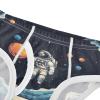 ALAZA Space Astronaut Funny Solar System Boys' Briefs Soft Underwear Available in Sizes 5t Multicolor view 4
