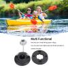 Diyeeni Kayak Track Mount, Accessory Mounting Base with Stainless Steel Screws, Replacement Kayak Light Pole Base for Fishing Poles or Flags, Light Poles, Fish Finder Brackets view 4