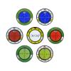 3.5cm Dr.Golf Water Level Golf Ball Marker Portable Golf Green Slope Putting Level Golfer Accessories (Yellow-White) view 2