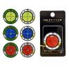 3.5cm Dr.Golf Water Level Golf Ball Marker Portable Golf Green Slope Putting Level Golfer Accessories (Yellow-White) view 4
