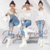 JajaHoho Roller Skates for Women, Holographic High Top Classic Rollerskates Pearl Pearlized Shiny Double-Row Glitter Wheels Quad Skates for Girls, Indoor & Outdoor (White Swan, Size 7) view 2