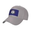 Adjustable Flag of Kentucky Baseball Cap Women Men Hat Truck Driver Baseball Caps Sun Hats Gray