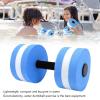 Depisuta Sports Aquatic Exercise Dumbbells, Set of 2 Aqua Fitness Barbells Exercise Hand Bars, Aquatic Dumbbells for Water Fitness Exercise Equipment, EVA Water Floating Dumbbell (Blue) view 4