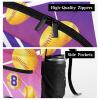 CUXWEOT Personalized Waterproof School Daypack Softball Pink Purple Shoulders Bags Backpack view 4