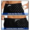 MSCPZH American Flag Mens Swim Trunks 4th of July Swimming Trunks with Compression Liner US Flag Board Shorts 7 inch view 2