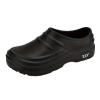 Hhhchpm Men's Chef Food Service Restaurant Shoes, Slip and Oil Resistant for Kitchen, Work (Black, 5) view 1