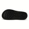 Hhhchpm Men's Chef Food Service Restaurant Shoes, Slip and Oil Resistant for Kitchen, Work (Black, 5) view 3