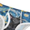 ALAZA French Bulldog Starry Sky Oil Painting Boys' Briefs Soft Underwear Available in Sizes 4t Multicolor view 4