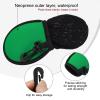 PATIKIL Golf Ball Washer Pouch, 1 Pack Portable Golf Balls Cleaner Pocket Bag with Hanging Clip for Women Men Golf Exercise, Green view 3