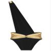 CHICTRY Men Ancient Rome Costume One Shoulder Harness Skirts Mr. Toga Outfits for Halloween Theme Party Black F Medium view 3