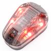 Jmtac Tactical IR Strobe Helmet Light Military Identification Lights with Visible LED + White Strobe Survival Signal (Black-Red) view 1
