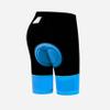 BASADINA Kids Padded Bike Shorts Girls Cycling Biking Pants 3D Padding Bike Shorts for Boys Black Blue view 3