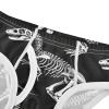 ALAZA Skeleton Of Dinosaur Black White Boys' Briefs Soft Underwear Available in Sizes 3t view 4